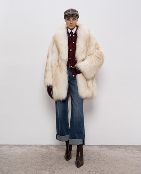 Brunello Cucinelli Бордовий кардиган з вовни, кашеміру та шовку M16725106