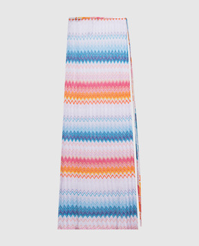 Missoni Пляжна спідниця на запах у візерунок з люрексом MS25SH02BR00ZY