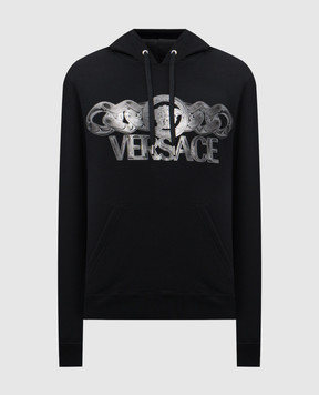 Versace Черные худи Medusa On Chain 10187941A13526