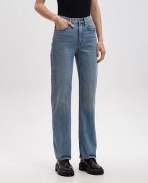 Alexander Wang Голубые джинсы с эффектом потертости 4DC1254580