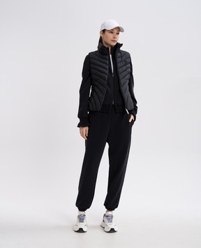 Moncler Синий пуховый жилет Granes K10931A00030597U5