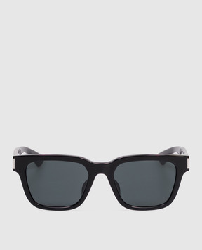 Saint Laurent Черные очки 790/F с логотипом 822253Y9967