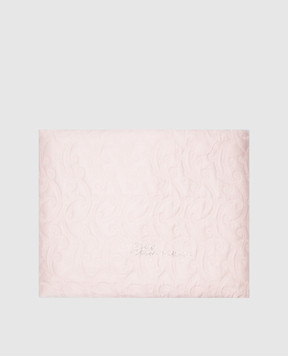 Blumarine Розовое покрывало Note с кристаллами Swarovski H0000210027