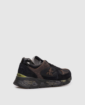 Premiata Чорні комбіновані кросівки MASE MASE5013