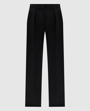 Jil Sander Чорні штани з вовни J02KA0365J40002