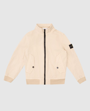 Stone Island Дитяча бережева куртка з патчем логотипа K1S164100004S00018