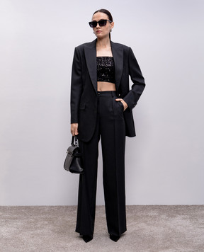 Dolce&Gabbana Сірі штани з вовни FTC31TFU287