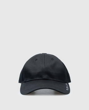 Thierry Mugler Чорна кепка з логотипом 24P1CH0005244