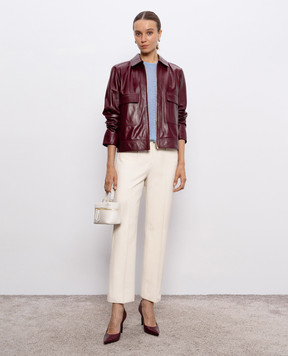 Max Mara Бежеві штани ZAFFIRO ZAFFIRO