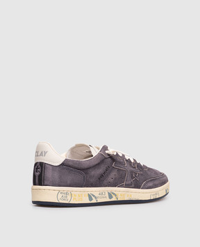 Premiata Серые замшевые кроссовки BSKT CLAY BSKTCLAY