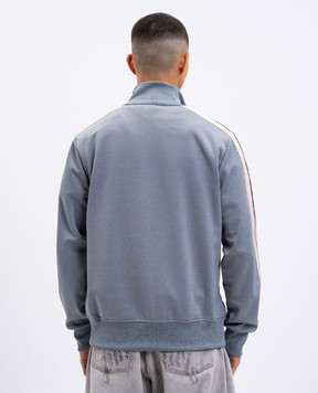 Palm Angels Голубая спортивная куртка с логотипом PMBD058F25FAB002