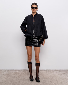 Moncler Чорна куртка Gruissan з логотипом K10931A0017854ARP