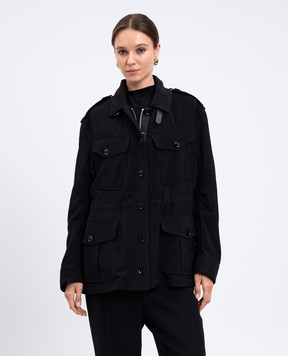 Tom Ford Чорна куртка з вовною CS1282FAX1513