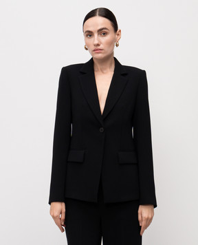 Twinset Чорний жакет з логотипом 252TP2162