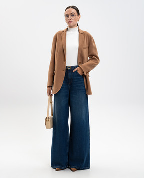 Twinset Синие джинсы с логотипом 252TP2540