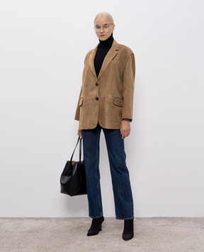 Max Mara Weekend Коричневий замшевий жакет ROLANDA ROLANDA