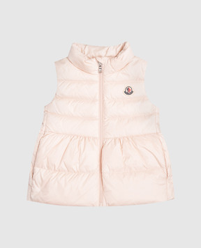 Moncler ENFANT Дитячий бежевий пуховий жилет Hivette K29511A00030597YF