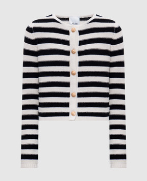 Allude Кардиган в смужку з вовни та кашеміру 24517081