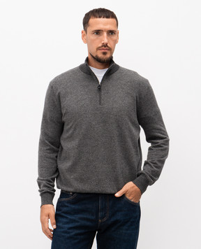 Loro Piana Сірий джемпер з кашеміру FAP5949