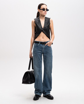 Alexander Wang Сині джинси з ефектом потертості 1WC1254599