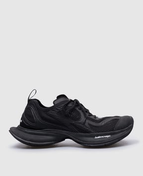Balenciaga Черные кроссовки Circuit с логотипом 793944WFLGY