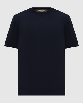 Loro Piana Синяя футболка FAO9909