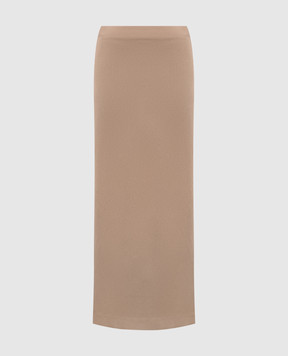 Brunello Cucinelli Коричнева спідниця міді M0H38G3882