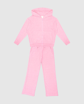 Givenchy Детский розовый спортивный костюм в монограмме логотипа 4G H30559612