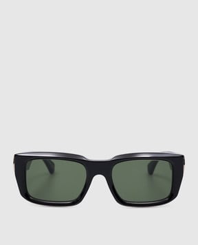 Off-White Чорні сонцезахисні окуляри Hays OERI125S24PLA001