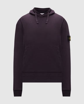 Stone Island Фиолетовые худи с логотипом логотип K1S156100045S0051