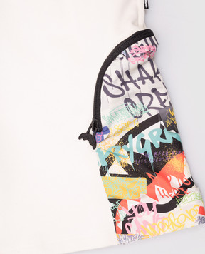 Sprayground Детские бежевые шорты Shark In The Rizz SPY1223EIVO