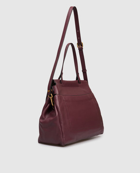 Gianni Chiarini Бордова шкіряна сумка Ottavia BS11376COMMGRN