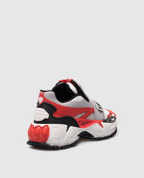 Off-White Комбіновані кросівки Glove Slip On з логотипом OMIA284S24LEA001