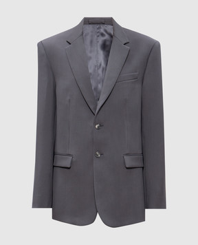 WARDROBE.NYC Сірий жакет з вовни W4042PCW