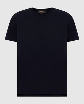 Loro Piana Синя футболка FAO5498