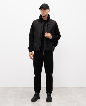C.P. Company Metropolis Черные спортивные брюки с логотипом LSP014A006452W