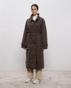 Parajumpers Коричневий тренч Kassy 25WPWJKXT32