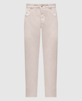 Brunello Cucinelli Серые брюки с логотипом логотип M289LI1780