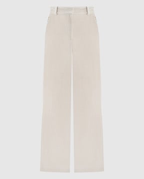 PROENZA SCHOULER Бежеві вельветові штани Lidie R2546013CC006