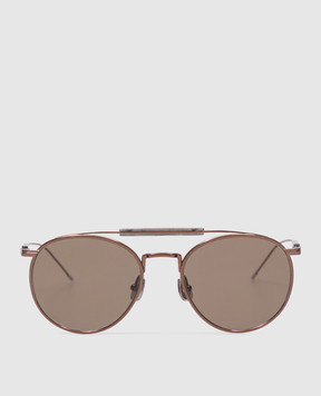 Brunello Cucinelli Рожеві сонцезахисні окуляри Sartorial Sunset MOCMULTS01
