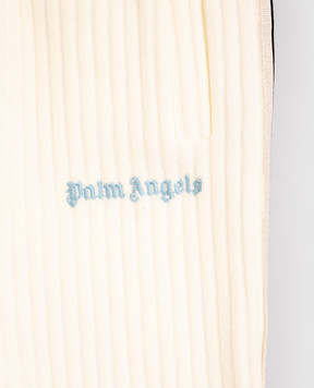 Palm Angels Детские вельветовые спортивные брюки с логотипом PB4X001F25FLE001