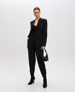 Helmut Lang Черные джогеры-карго O06HW208