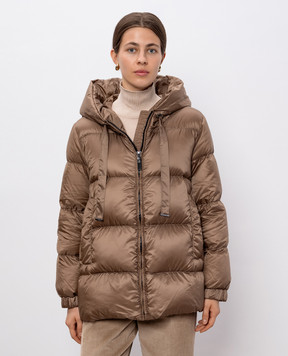 Max Mara Коричневий пуховик SEIA SEIA