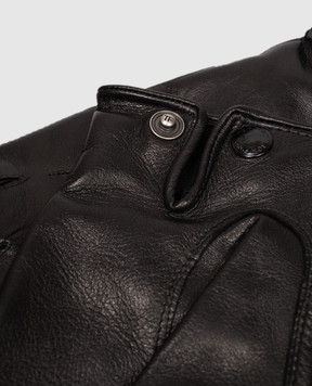 Tom Ford Чорні шкіряні рукавички TG774LSP028L