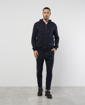 Cashmere&Whiskey Синие джогеры SWEATPANTS1