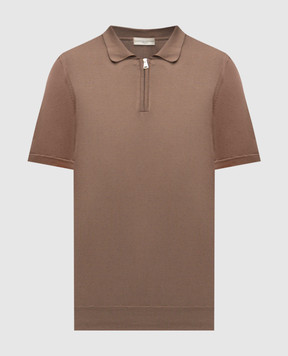 Cashmere&Whiskey Коричневое поло MB004Z