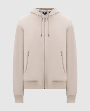 Mackage Бежевая спортивная куртка KRYS с фактурным логотипом KRYSZP
