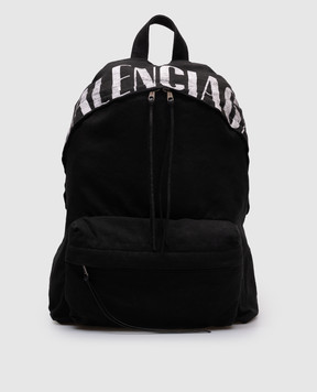 Balenciaga Чорний рюкзак Editor з вовною 8272062ABOW