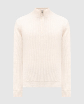 Woolrich Бежевий светр з вовною та кашеміром CFWOKN2024MRUF5032