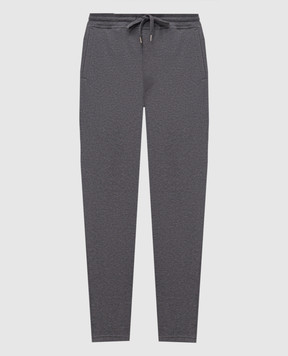 Brunello Cucinelli Серые спортивные штаны MW8633243G